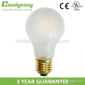 High quality frosted filament bulb led 6W Dimmable LED filament Bulb